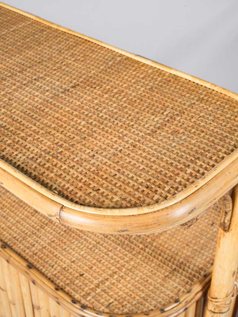 Elegant 1960s French Riviera stools  
