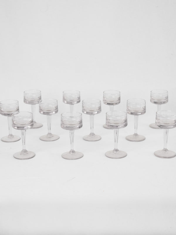 Vintage French Crystal Wine Glasses — Grange Home