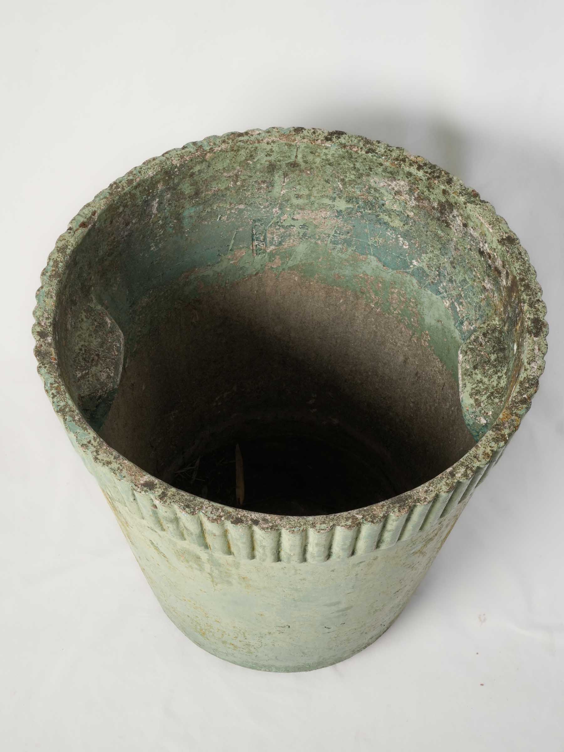 1960s Large Willy Guhl Planter in Celadon Green - 21¾