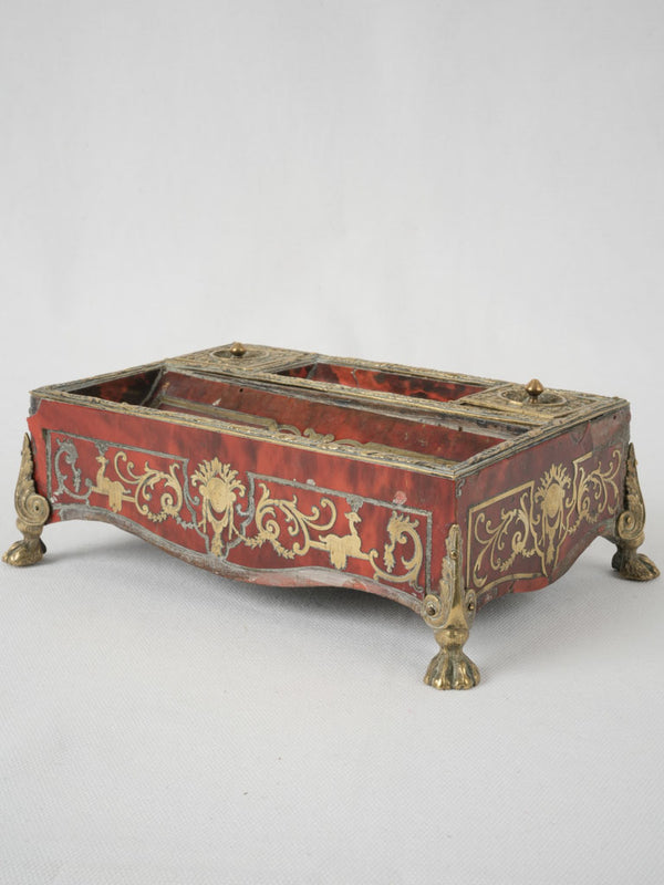 Rare Louis XIV antique inkwell