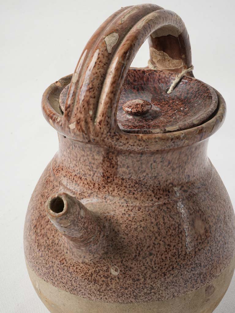 Authentic domestic French drinking jug  