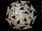 Stylish three-light Murano leaf pendants