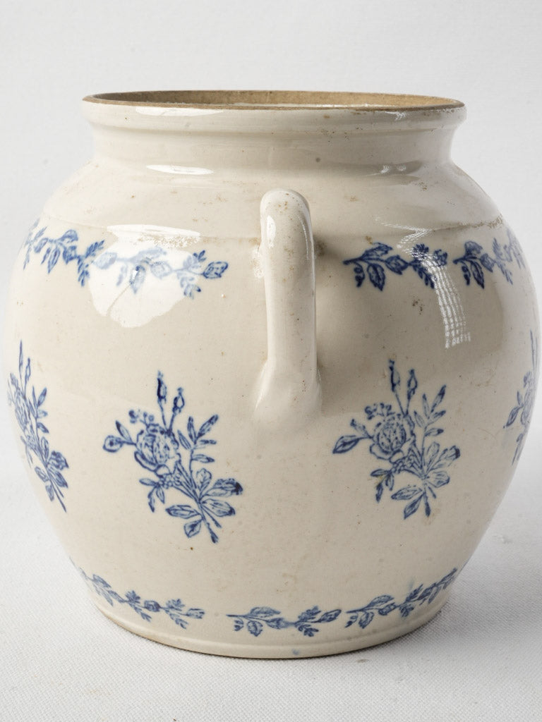 Vintage White Glazed Pottery