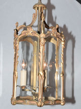 Gilded Louis XV-style French lantern