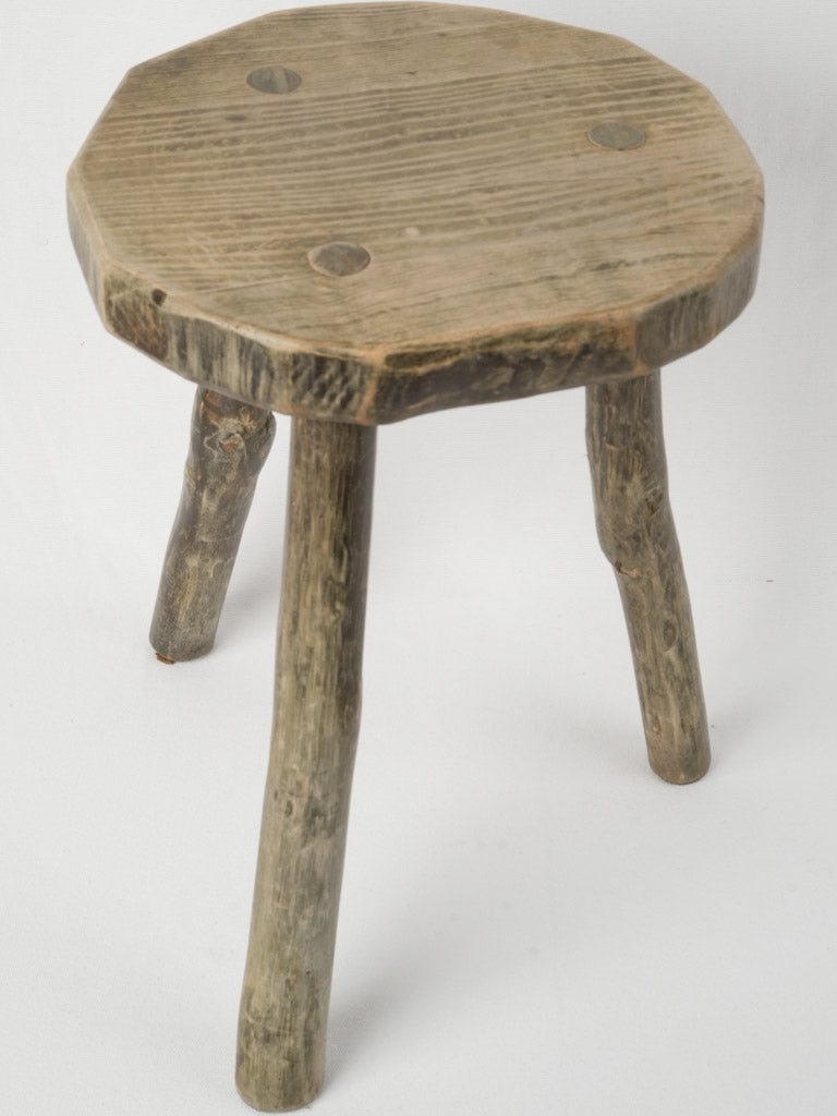 Antique French country living room stool