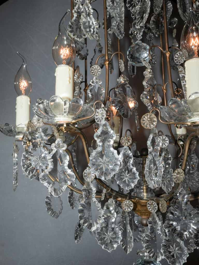 Opulent Louis XV-style French chandelier