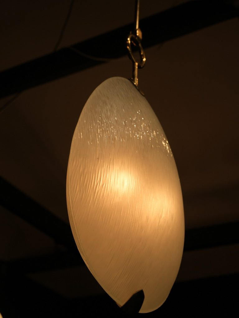 Vintage Italian designer pendant lights