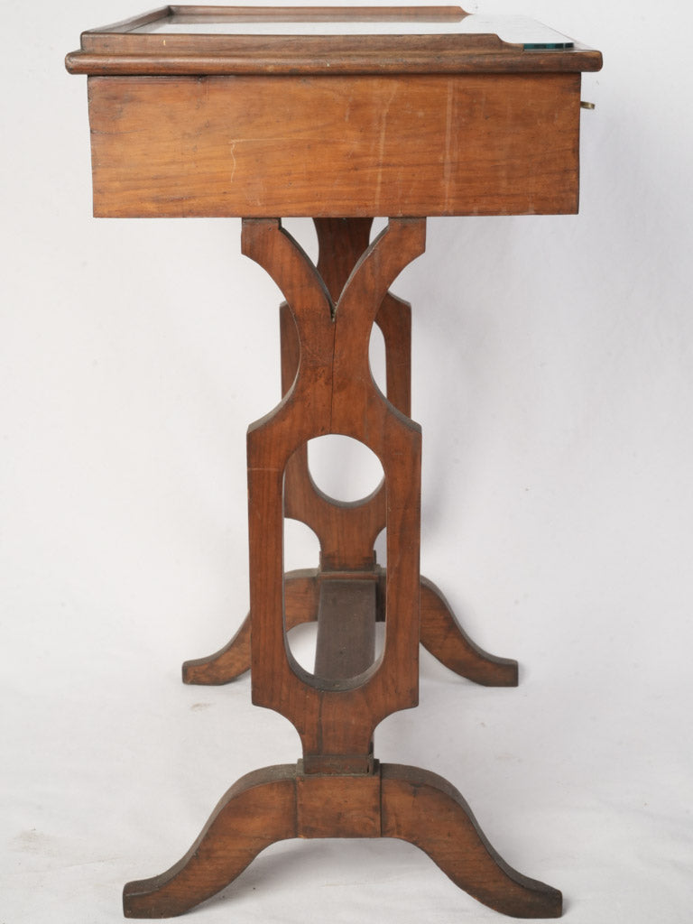Late 19th-Century Italian Vitrine Side Table - 30¾" x 23¾"