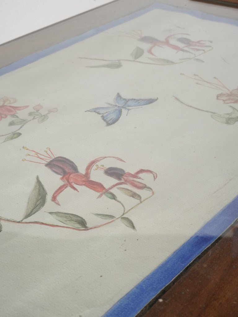 Late 19th-Century Italian Vitrine Side Table - 30¾" x 23¾"