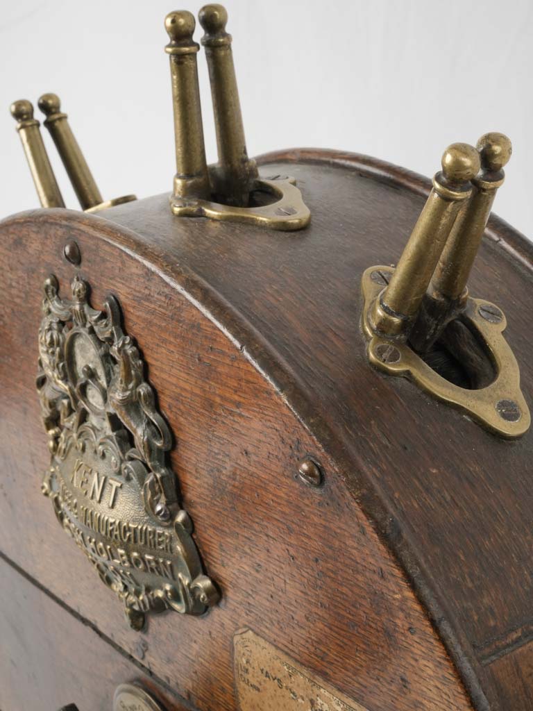 Authentic 19th-Century Brass Sharpening Wheel
