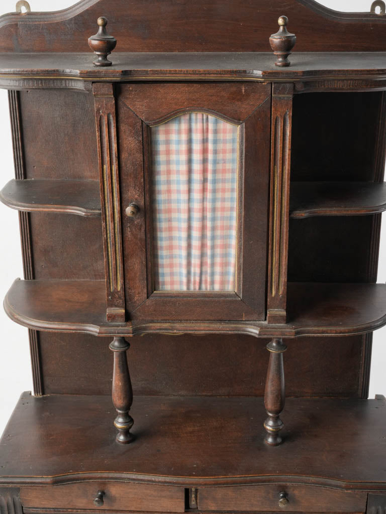 Historical French child's toy cupboard  