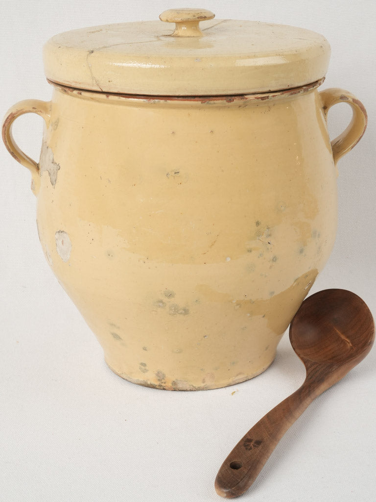 Rustic 19th Century French Preserving Pot