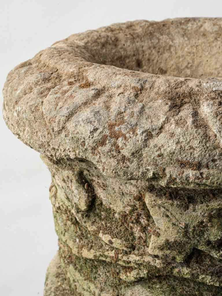 Aged French decorative planter