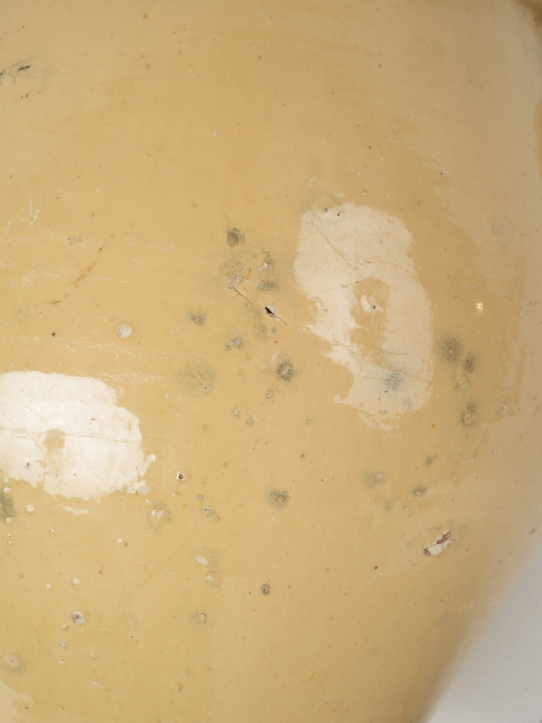 Delightful Aged Yellow Glaze Pot