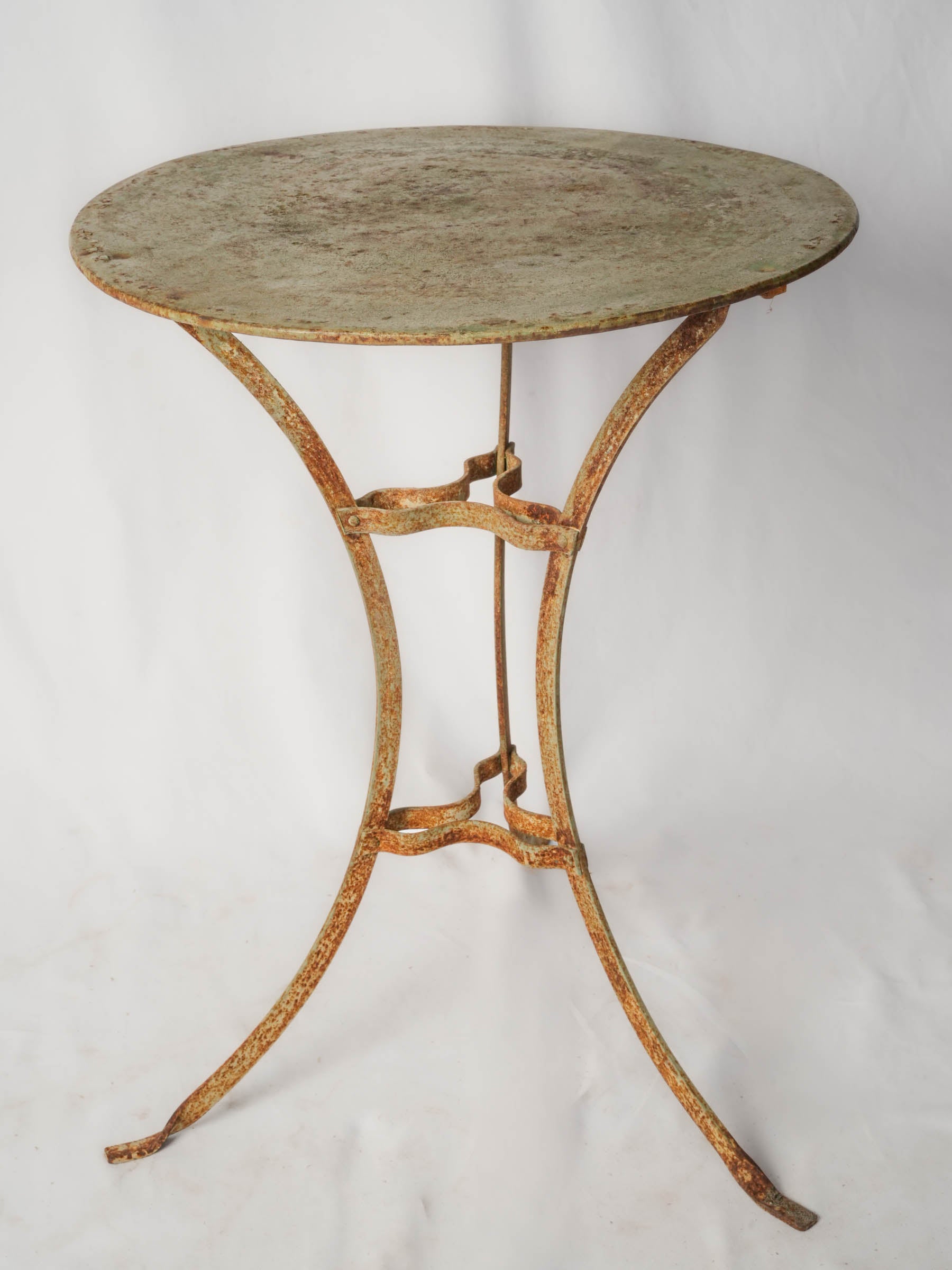 Elegant vintage French bistro table