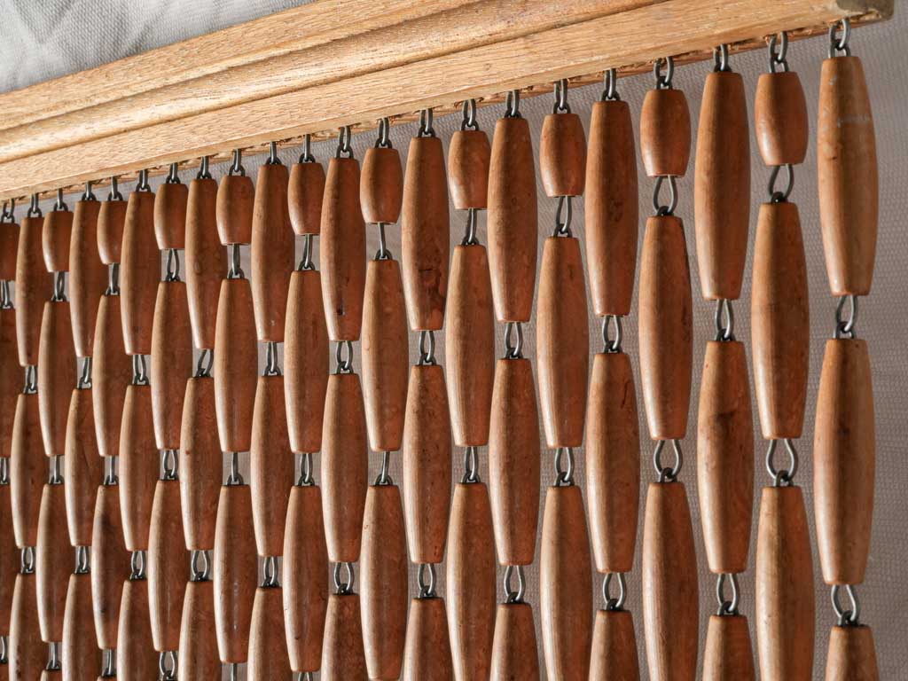 Understated French style door curtain