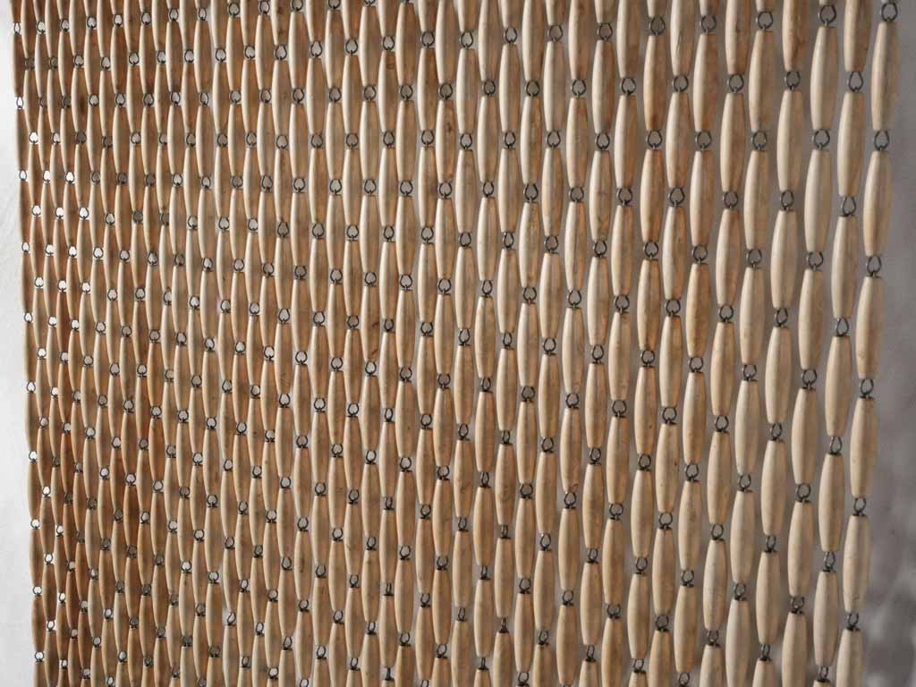 Original iron loop bead curtain