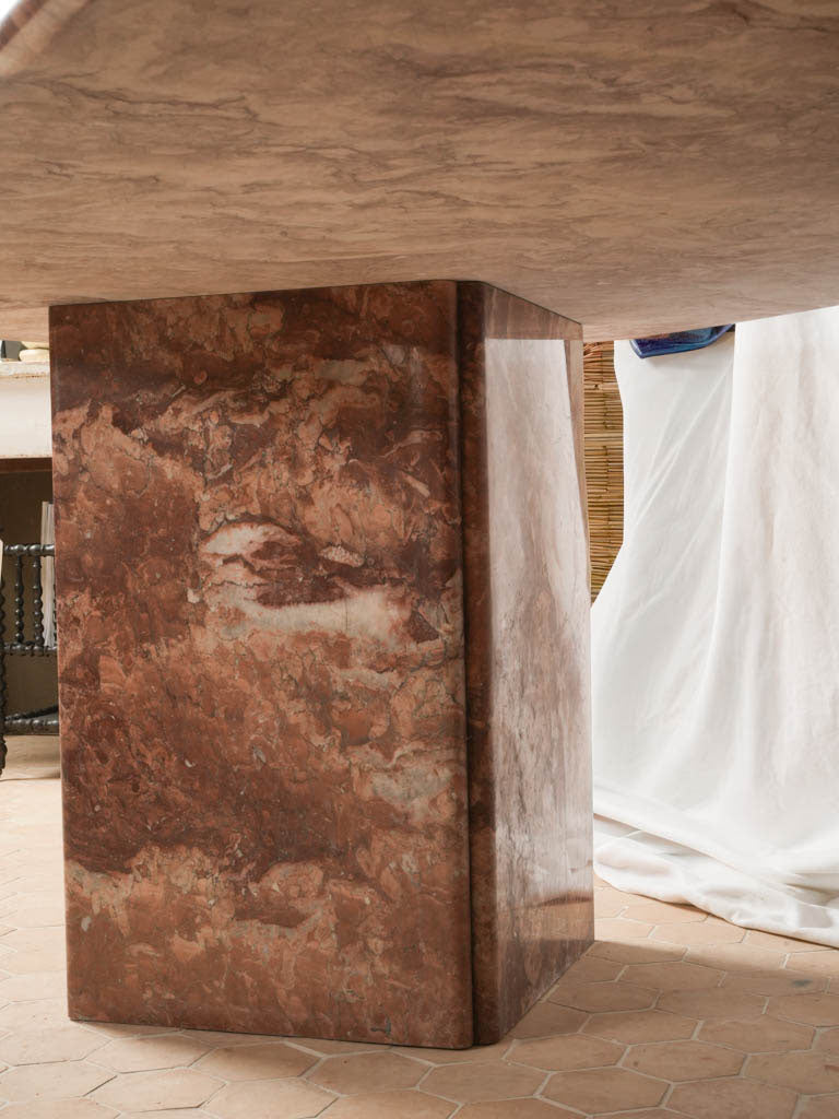 Luxurious vintage marble table  