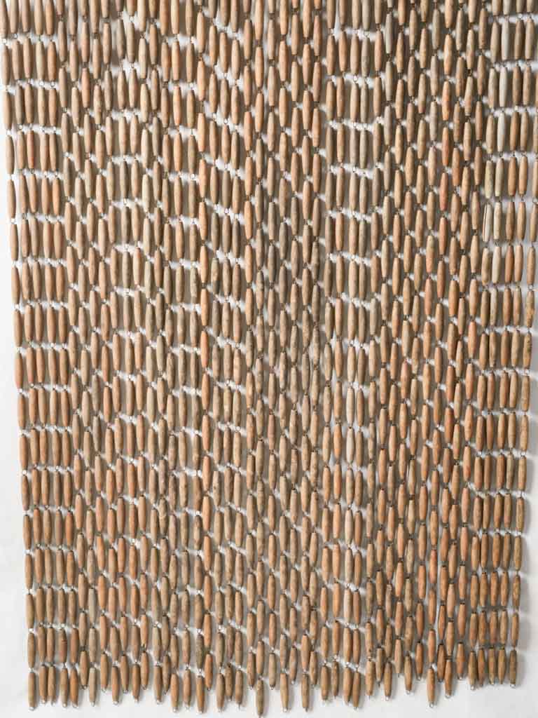 Mid-century beaded door hanging  