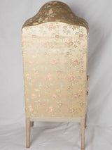 Classic, mint-green French coach chair