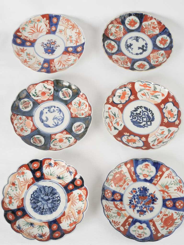 Intricate Imari patterned ceramic dish