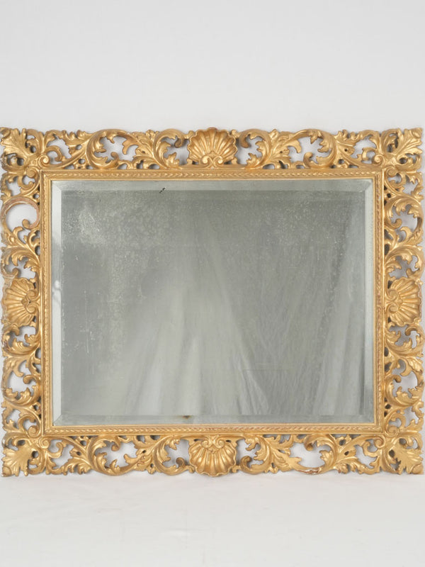 Ornate 19th-Century Giltwood Mirror