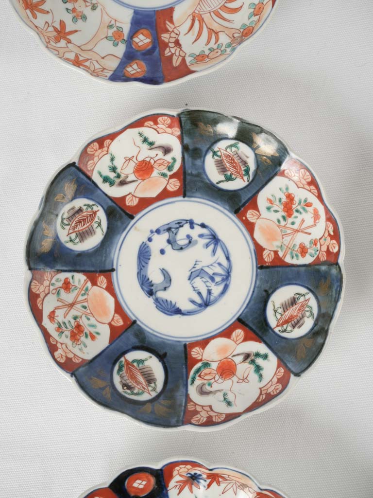 Historical Japanese painted porcelain plate