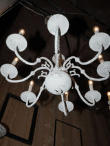 Exquisite Dutch brass ceiling light