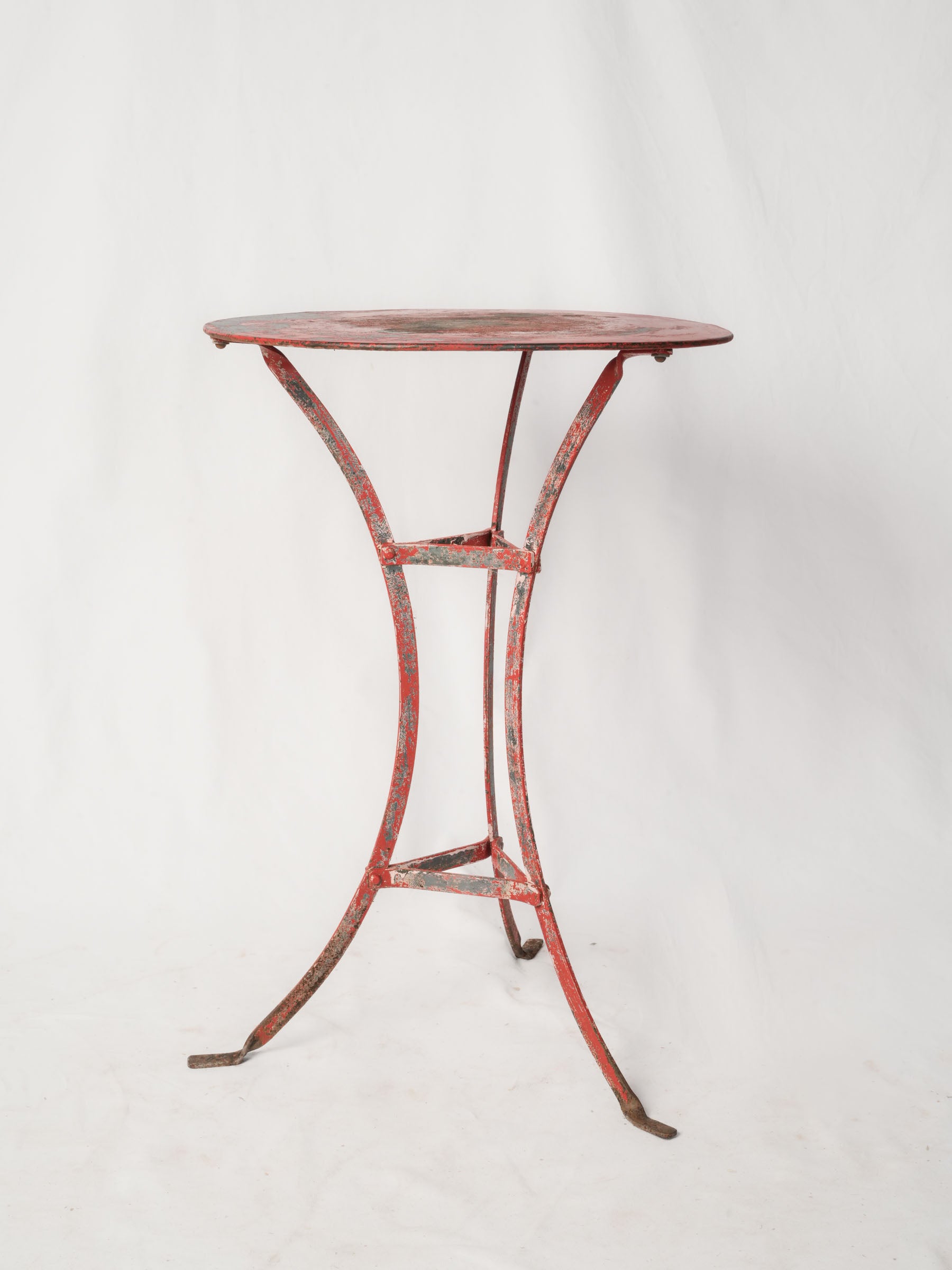 Antique sculptural silhouette garden table