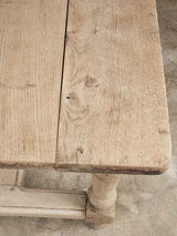 Oak farm table - early 20th century 90½" x 34¾"