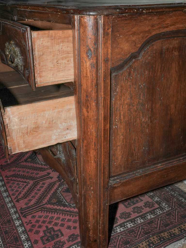 Vintage 18th-century French wooden dresser