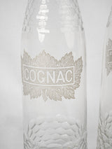 Historical beverage-serving crystal decanters
