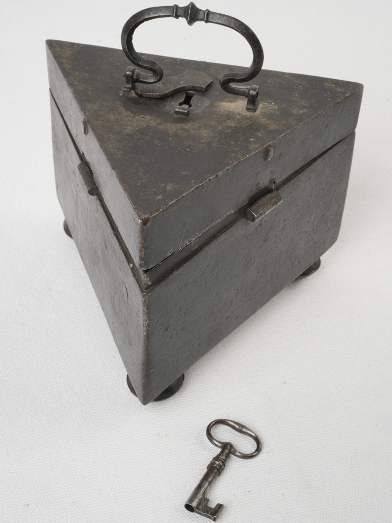 Antique German security document case  