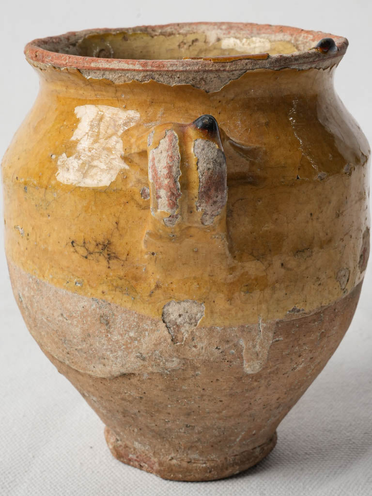Earthy Textured Ceramic Pot  
