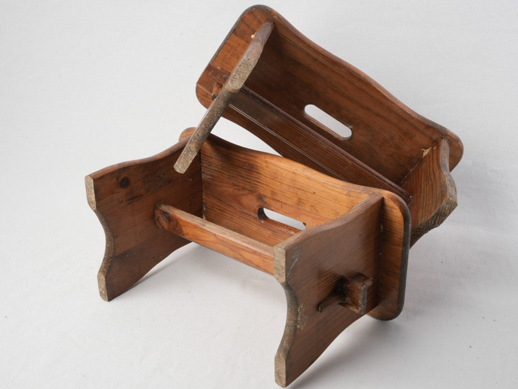 Timeless pegged tenon stools