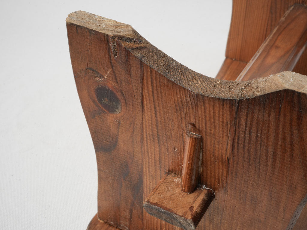 Country style milking stools