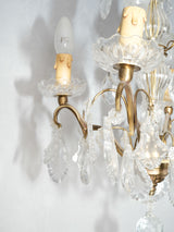 Decorative 20th-century brass chandelier 