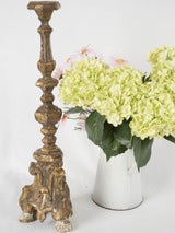 Vintage baroque-style tall candlestick