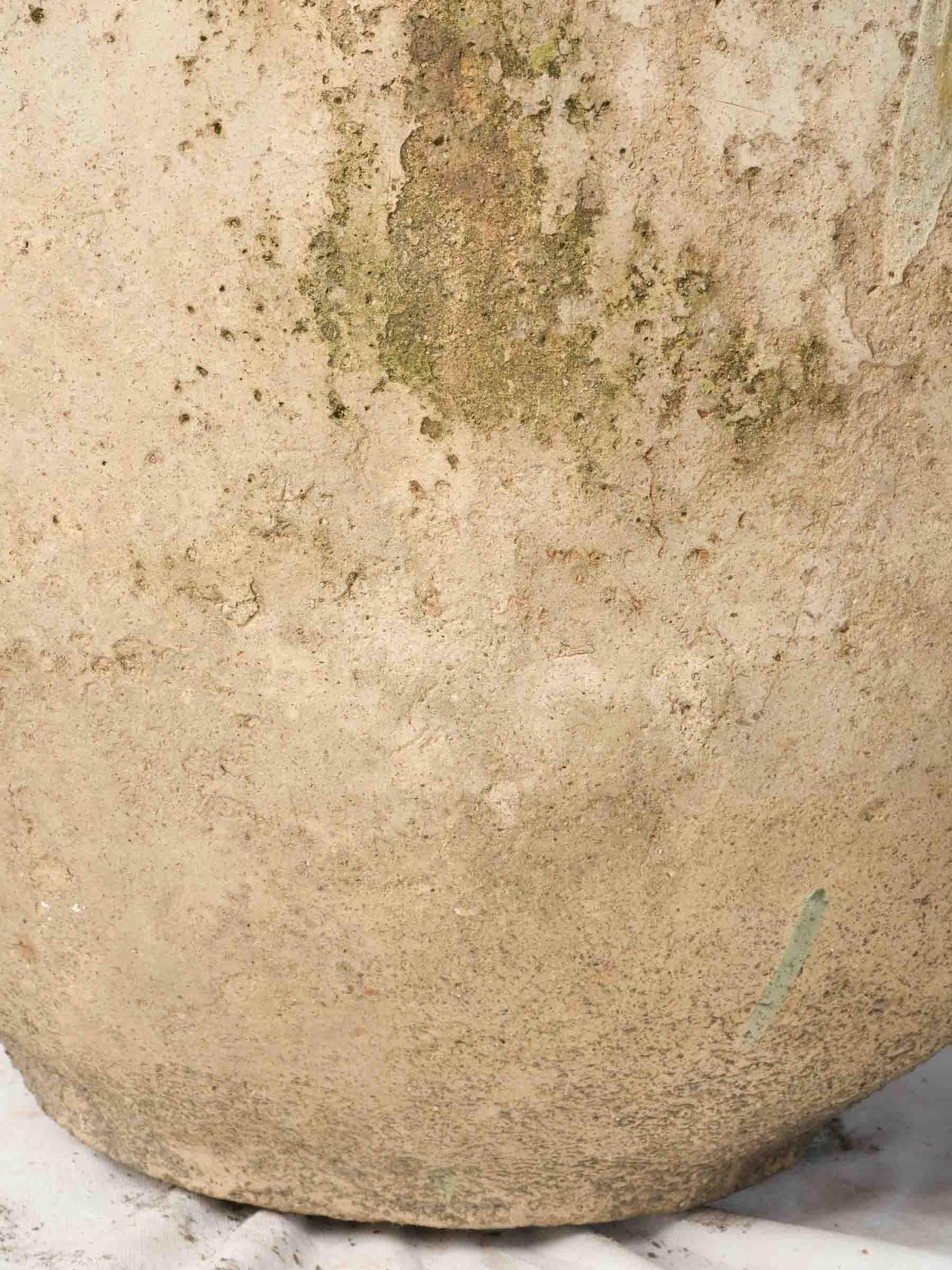 Authentic weathered surface Biot jar