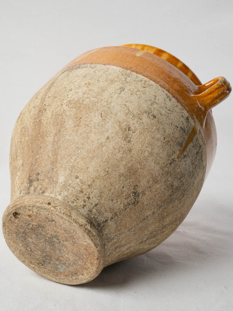 Handcrafted twin-handled French pot