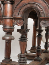 Detailed Burgundy Gothic French Table