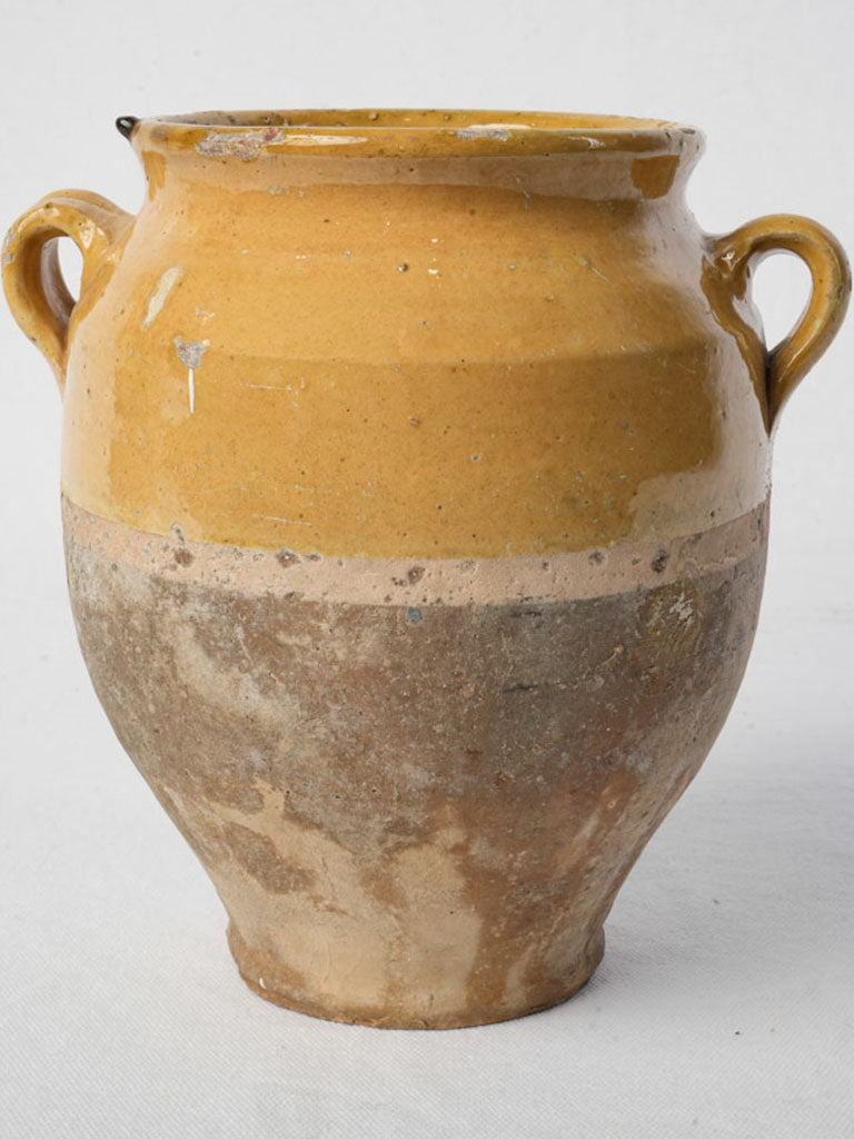 Early Twentieth Century Honey Glazed Confit Pot - 8¾"