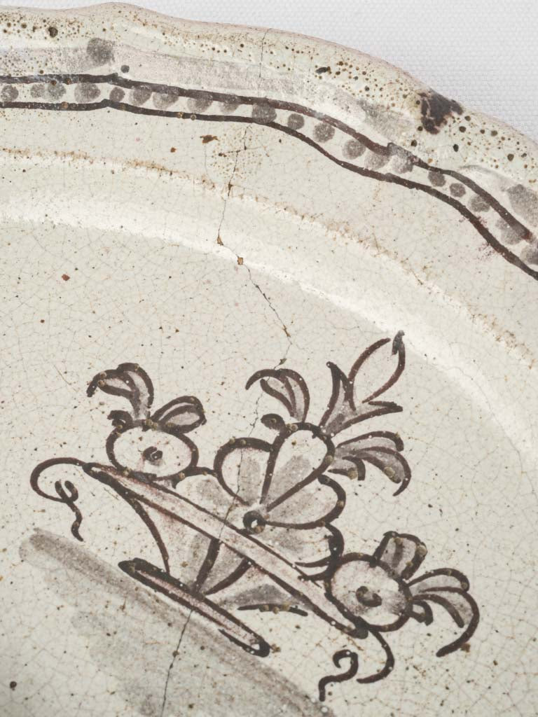 Decorative basket design ceramics