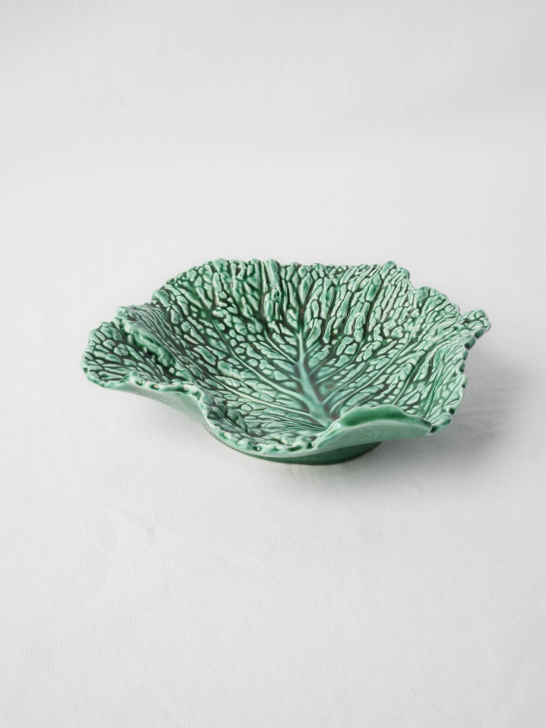 Vintage French ceramic decorative dish