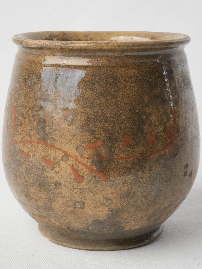 Authentic chipped storage jar  