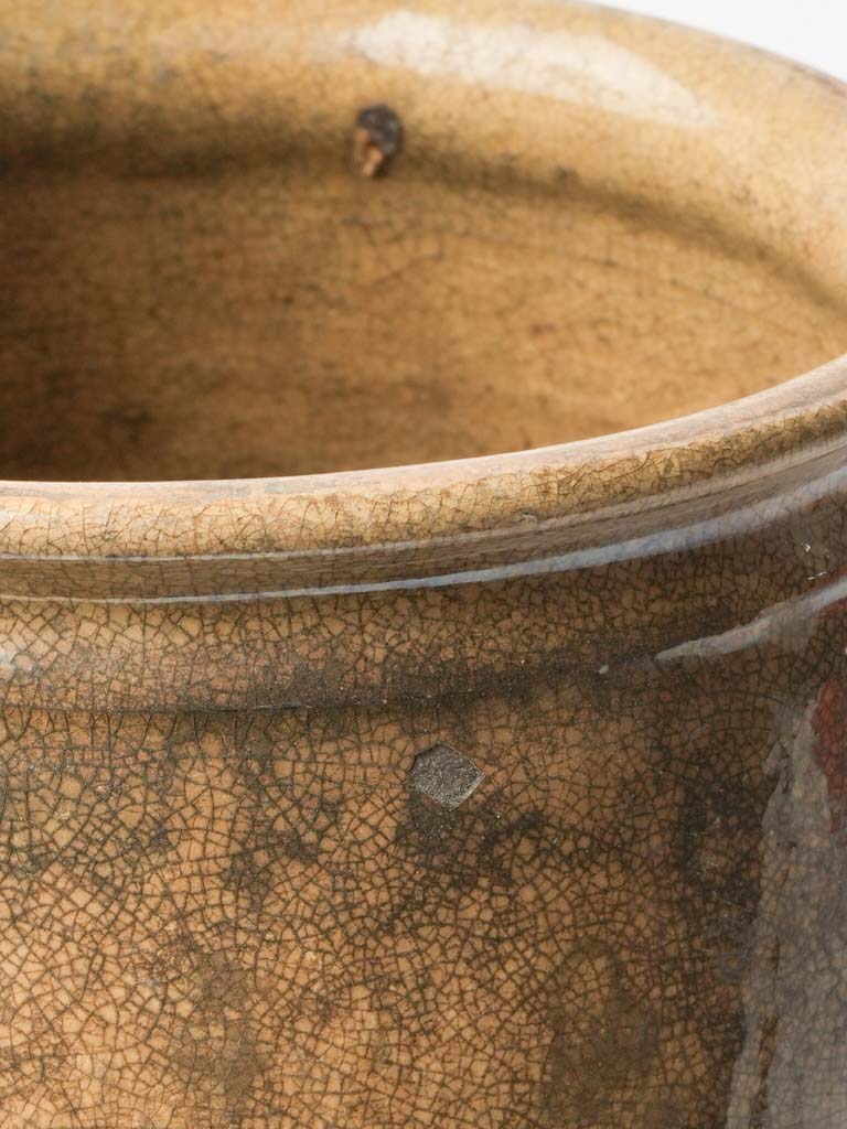 Historic crackled surface terracotta  