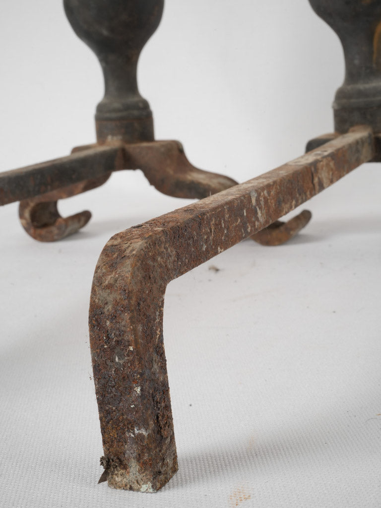Provenance-rich nineteenth-century fire dogs