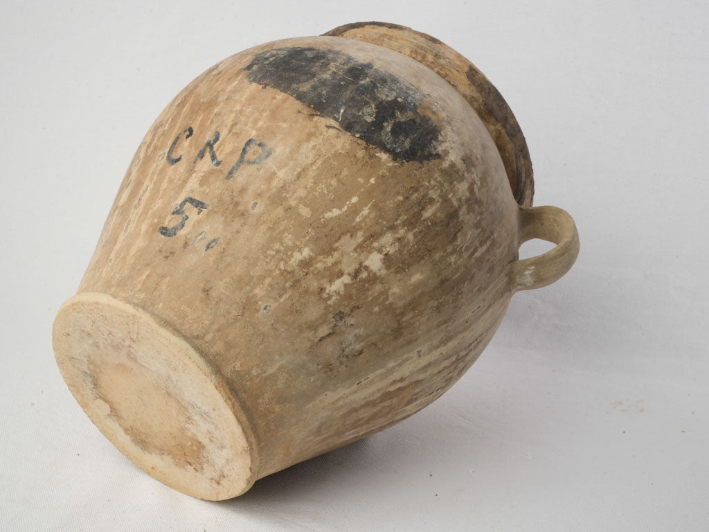 Provenance-filled decorative ceramic jar  