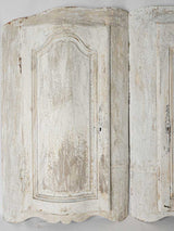 Aged Provençal boiserie wood doors