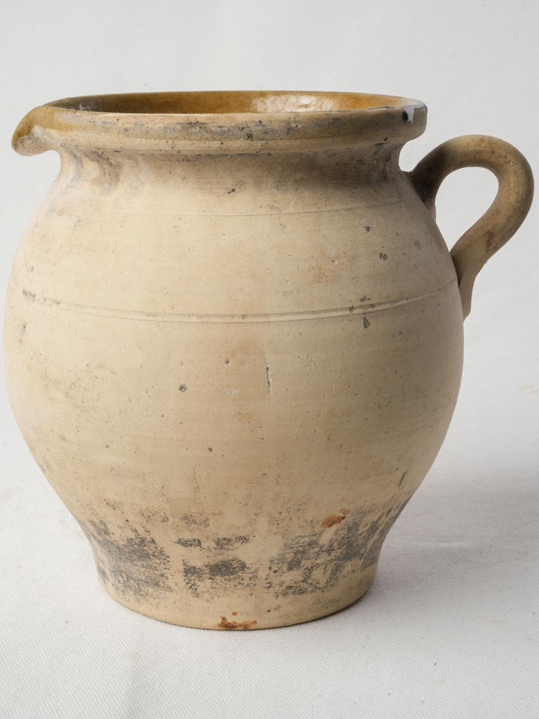 Sculptural French vintage pitcher